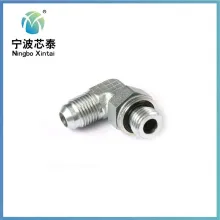 1jh9 Jic Metric Straight SAE Fitting 90° Adapter